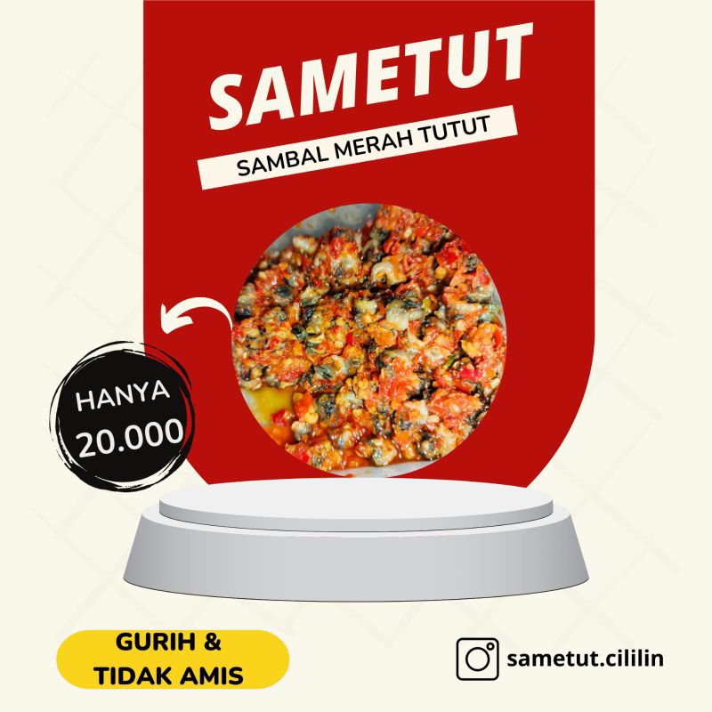 SAMBEL TUTUT GURIH PEDAS 150gr