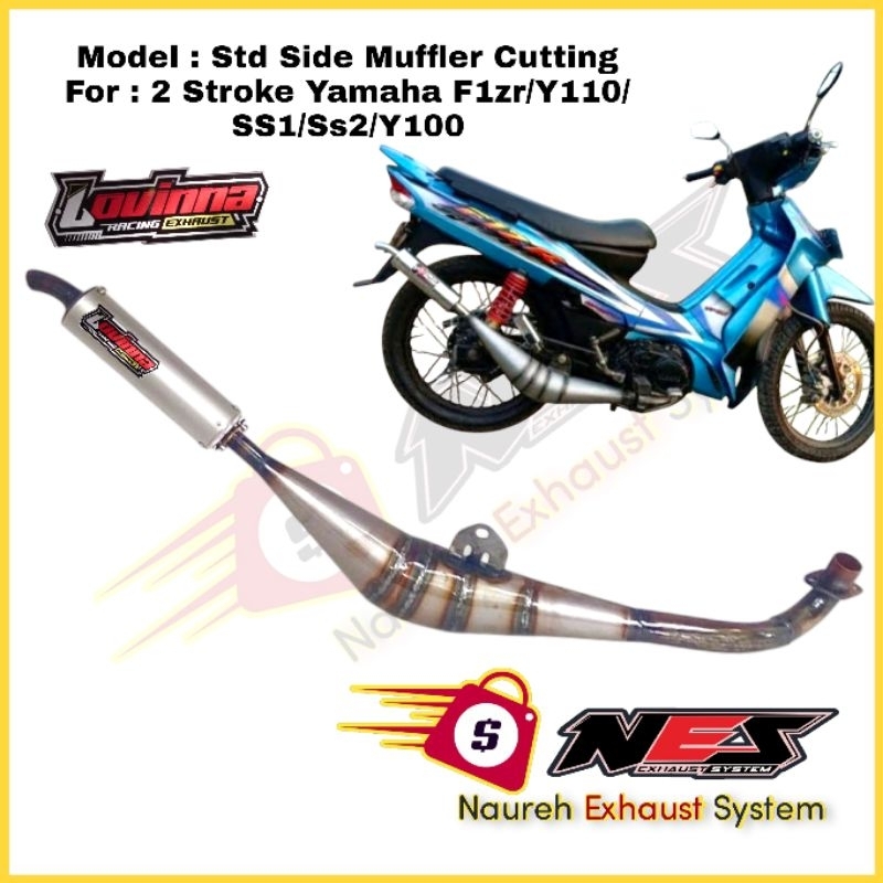 LOVINNA RACING EXHAUST 2 STROKE F1ZR SS1 SS2 Y110 MOTORCYCLE