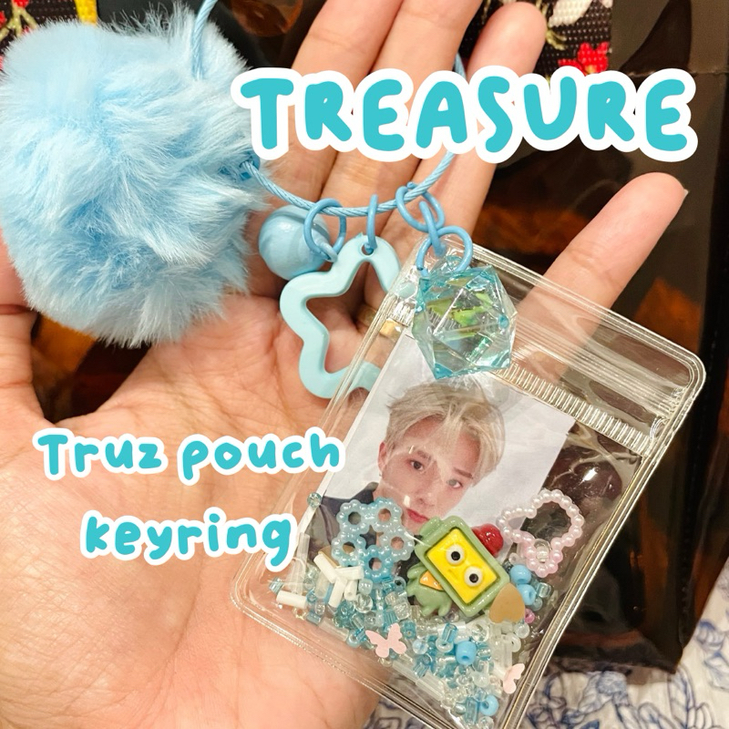 TREASURE TRUZ Shaker Keyring Keychain Bag charm kpop gantungan kunci Asahi Haruto