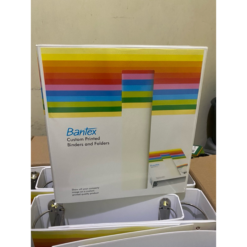 

Bantex Insert Ring Binder 4 Ring 65mm A4 White 8762 07