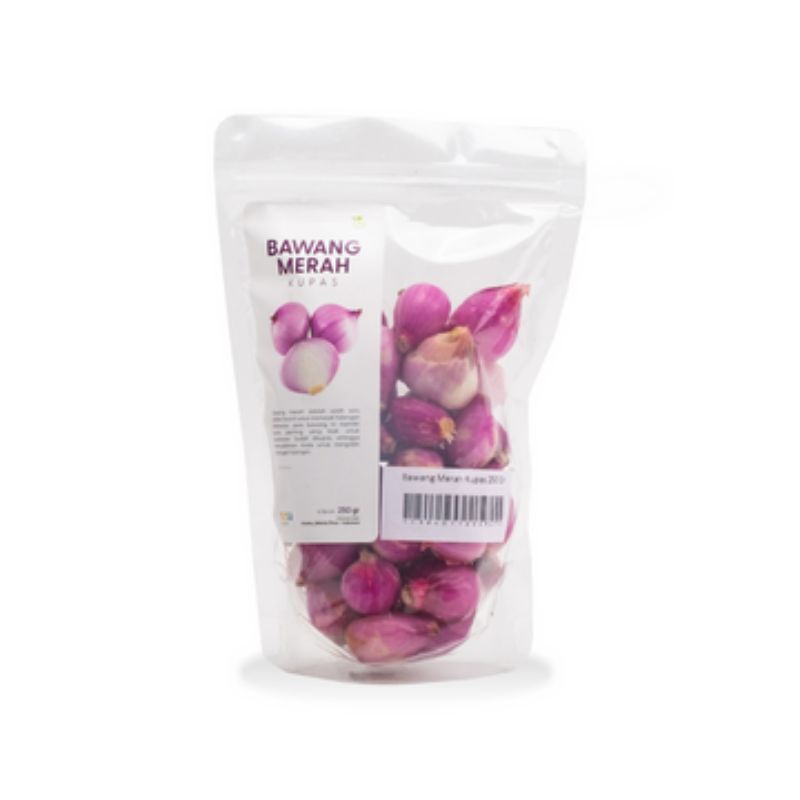 

Bawang Merah Kupas 250gr