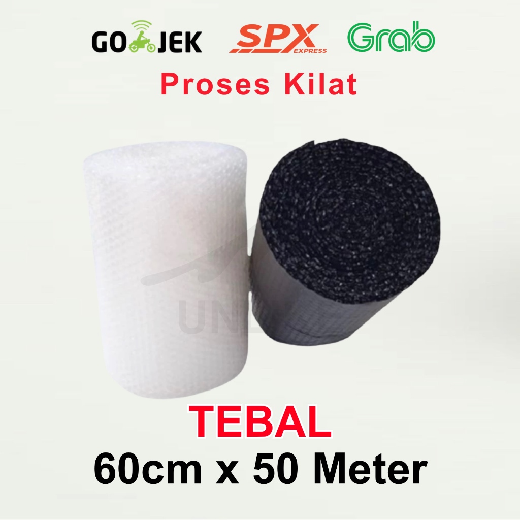 

Bubble Wrap MTAP Tebal 60cm x 50 Meter
