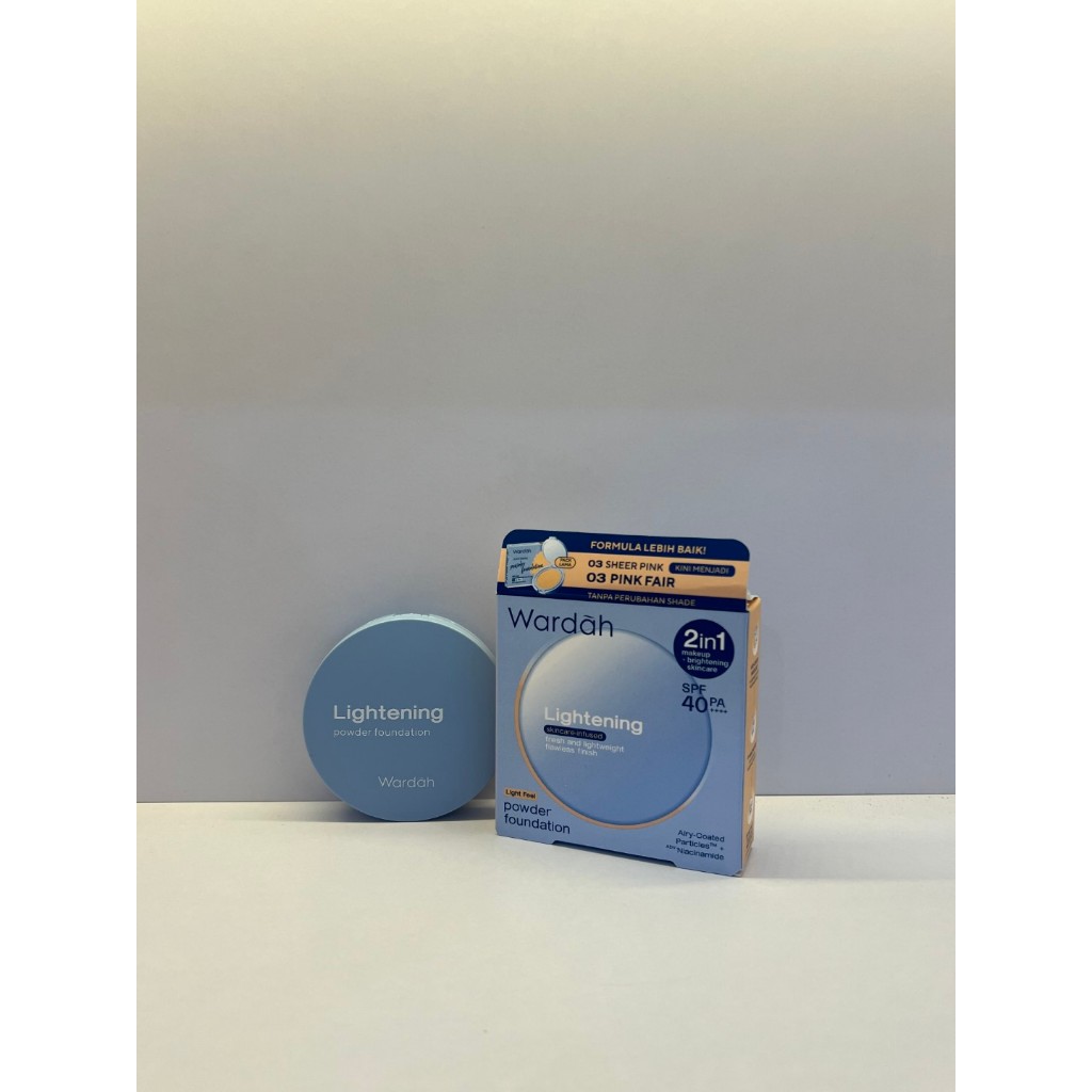 bedak wardah two way cake