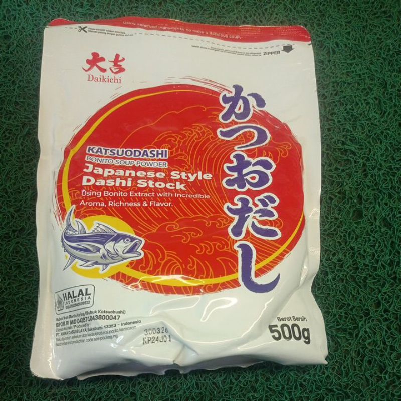 

Daikichi katsuodashi 500 gr Halal