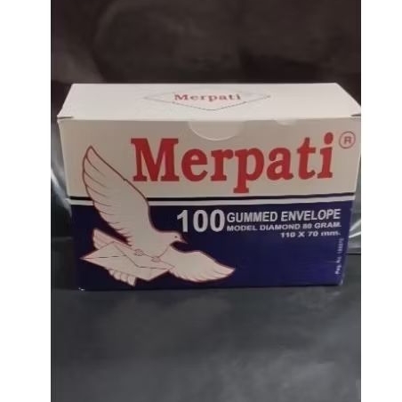

Amplop ukuran kecil,MERPATI.