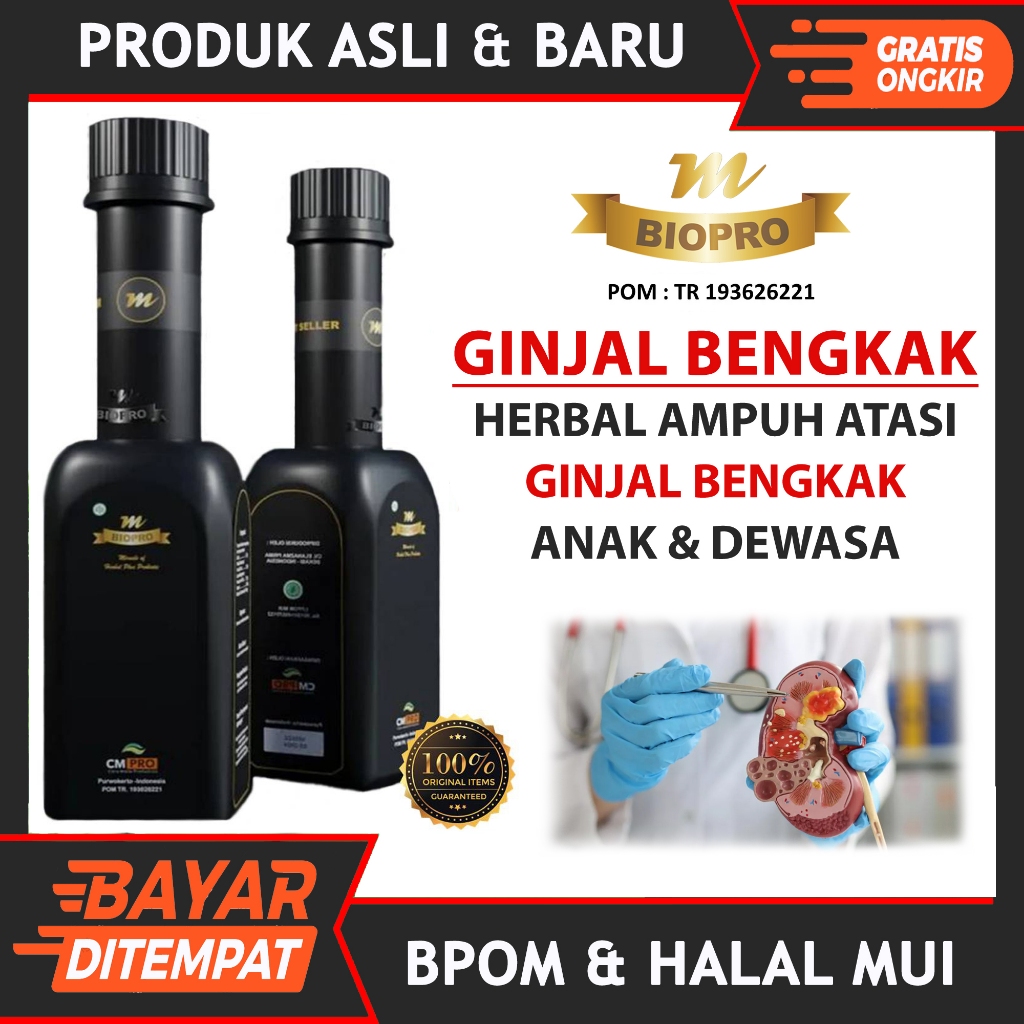 Mbiopro Obat Ginjal Bengkak, Pembengkakan Pada Ginjal Herbal Original Paling Ampuh Untuk Anak Dan De
