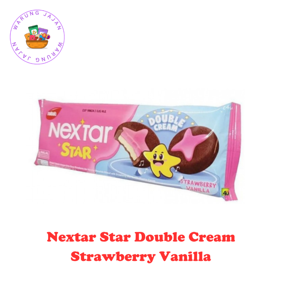 

Nextar Star Double Cream - Strawberry Vanilla 1 Box