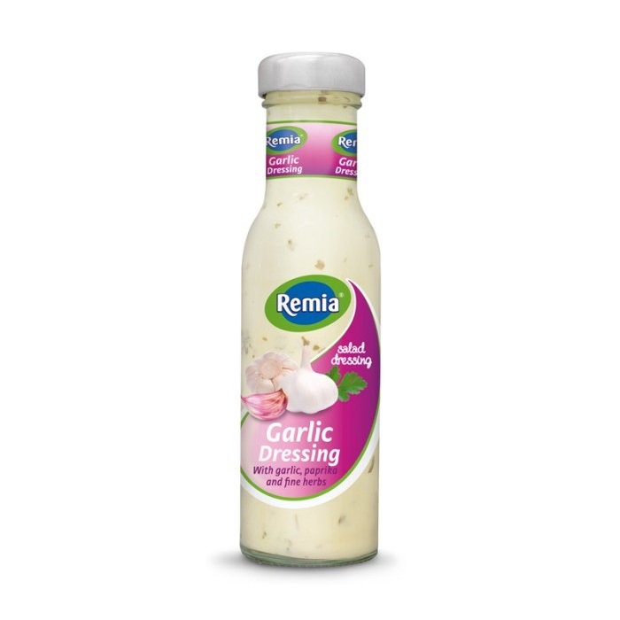 

salad dressing garlic remia 250