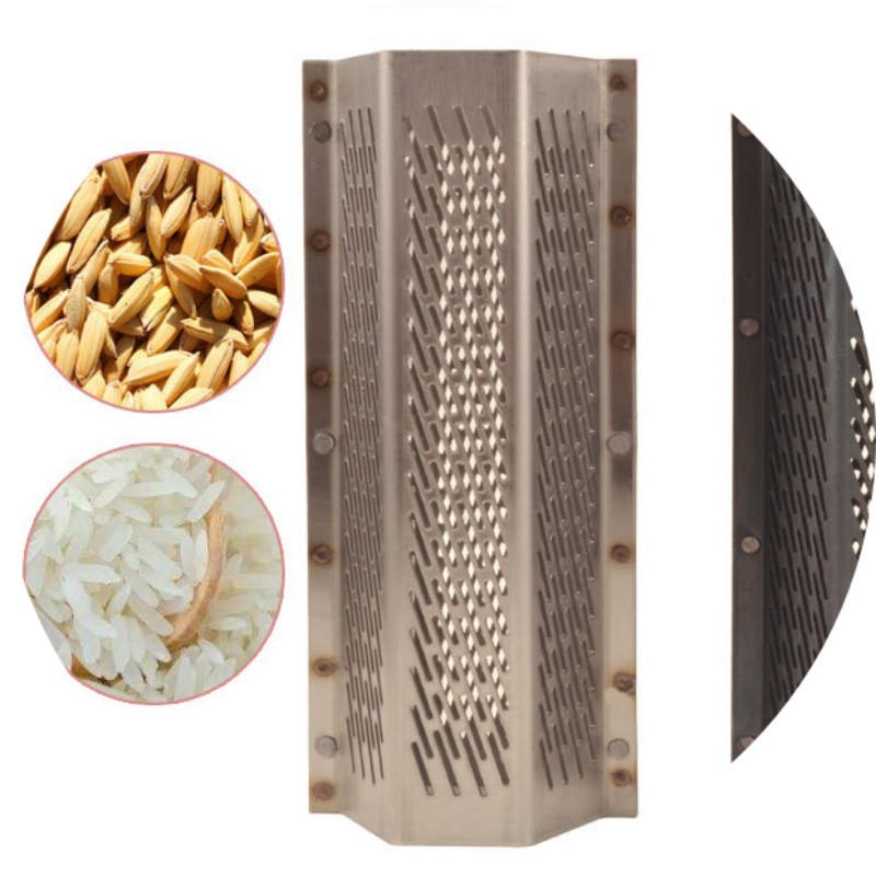 0.9mm Saringan Mesin Giling Padi Saringan Gilingan Padi Mini Mesin Ayakan Beras Saringan Mahkota