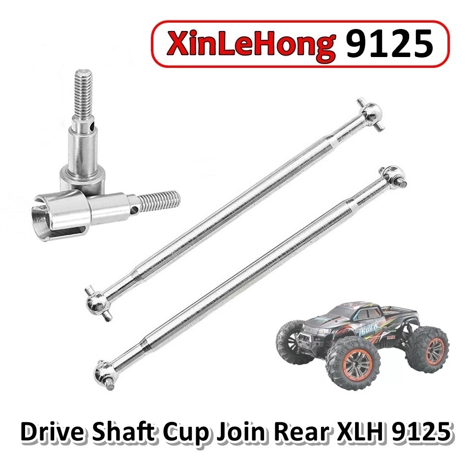 Cup Joint Drive Shaft Rear Belakang XinleHong 9125 RC Monster Car Hobby