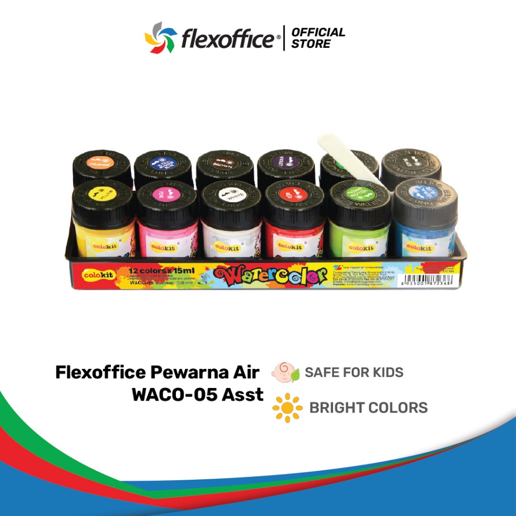 

FlexOffice Cat Air WACO-05 Asst 12 Pcs/Set