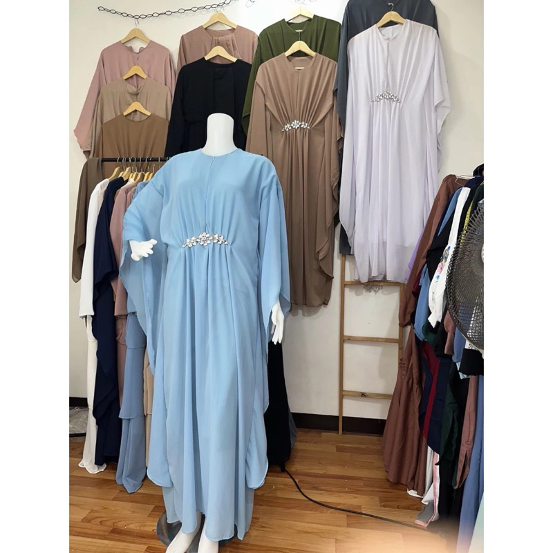 idmuslimah kaftan lebaran 2023 mewah