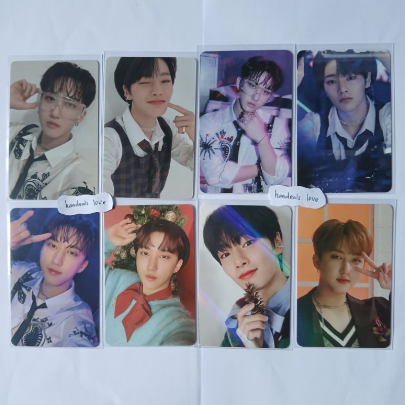 Official Photocard Stray Kids Christmas evel CE changbin ayen yang jeongin I.N bene synnara changbin