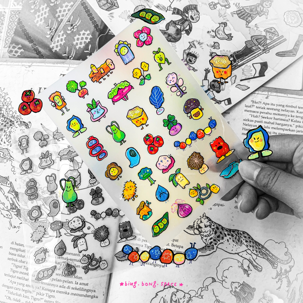 

Sticker Sheet - Tiny Forest Creature
