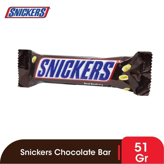 

Snickers Peanut Original 51gr COKELAT SNICKERS Bar 1 Pcs