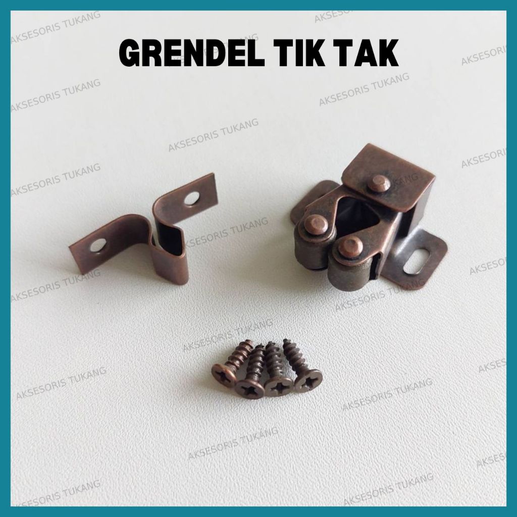 Tik Tak Lemari Grendel Tiktak Lemari Gerendel Selot Kunci Pengait Pintu Lemari