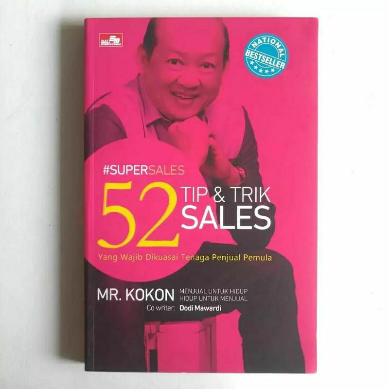 (Preloved) 52 Tip & Trik Sales Yang Wajib Dikuasai Tenaga Penjual Pemula -  Mr. Kokon. Original Beka