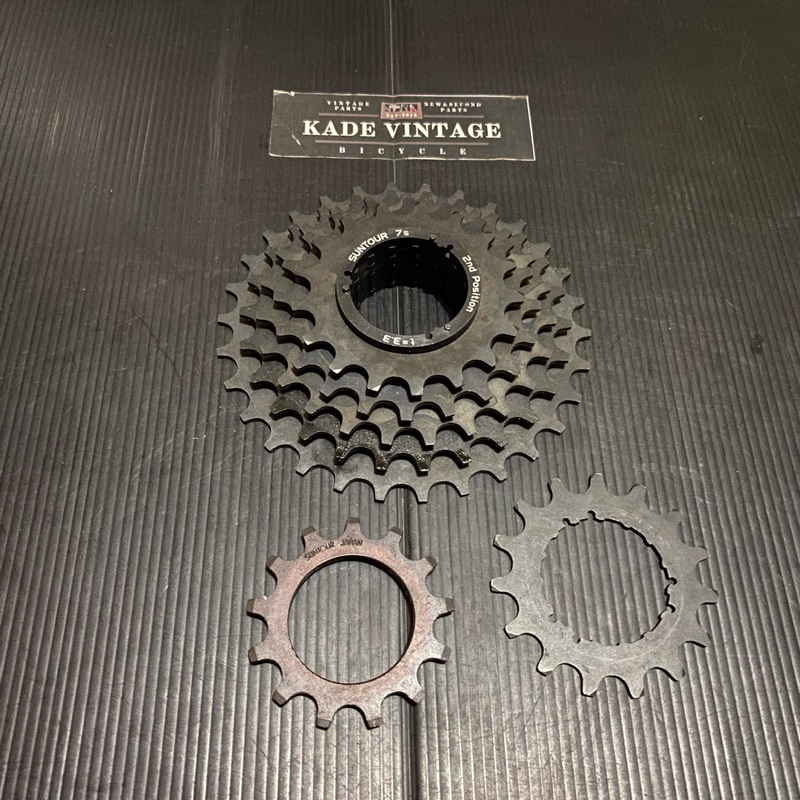 Sprocket slop SUNTOUR 7 speed Japan - 13T - 30T vintage Japan part gear belakang sprocket