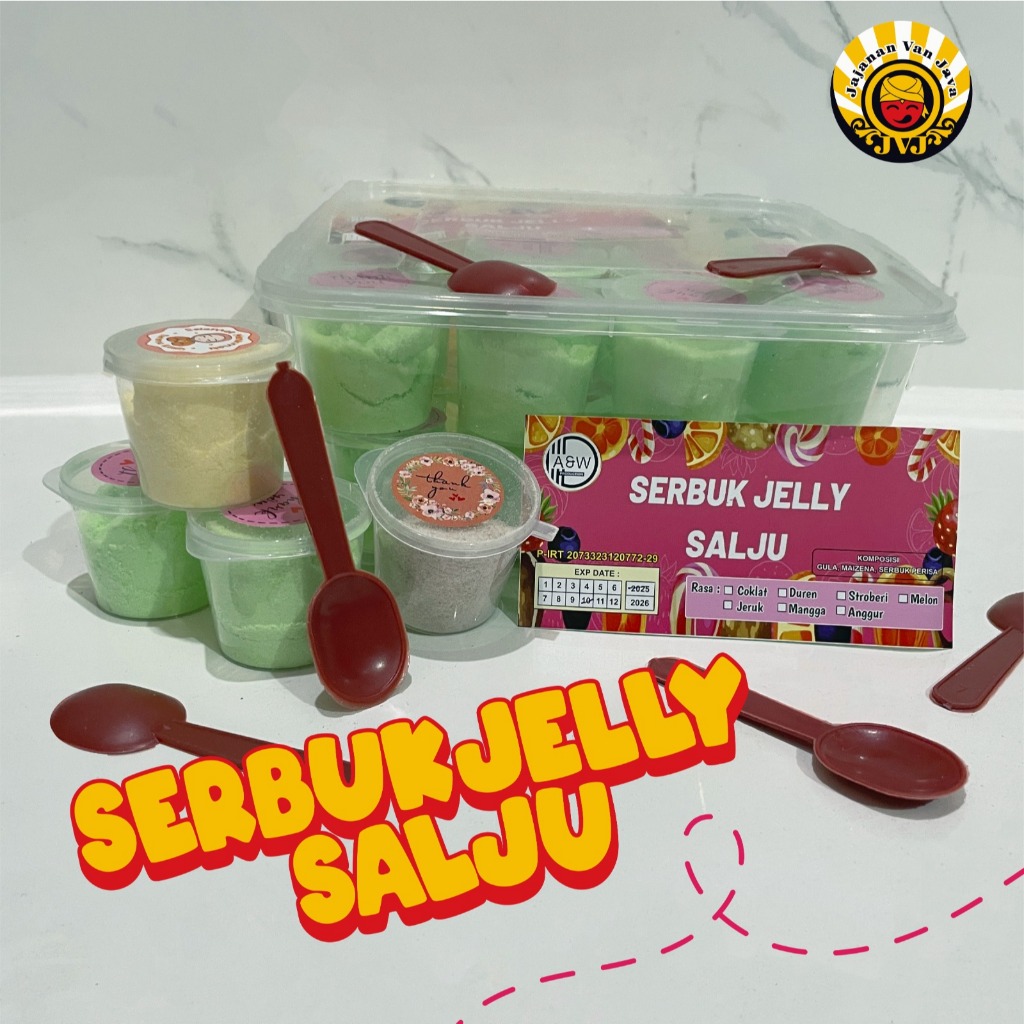 

Serbuk Jelly Salju - Jajanan Warung