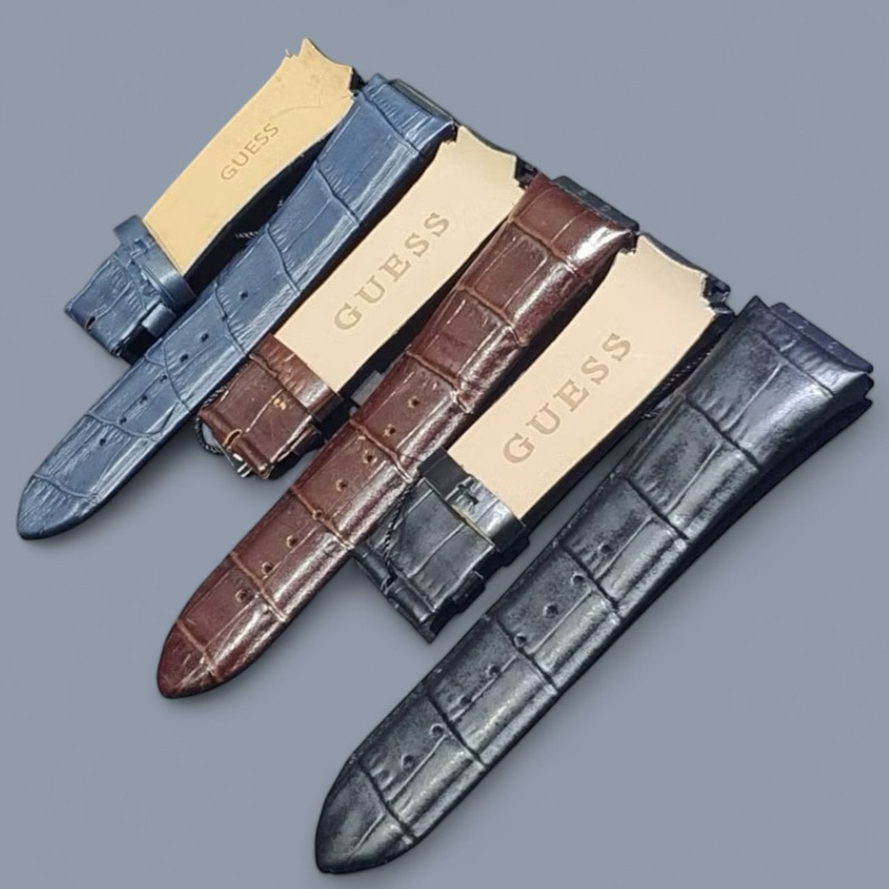 Tali Jam Guess W0040G3 RIGOR leather kulit jam tangan guess Strap Leather for guess Strap Guees