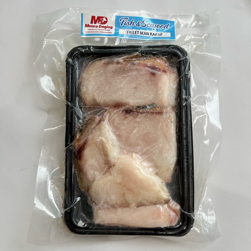 

MD FARM Ikan Kakap Fillet 250gr - BEBAS FORMALIN & ZAT PENGAWET BERBAHAYA