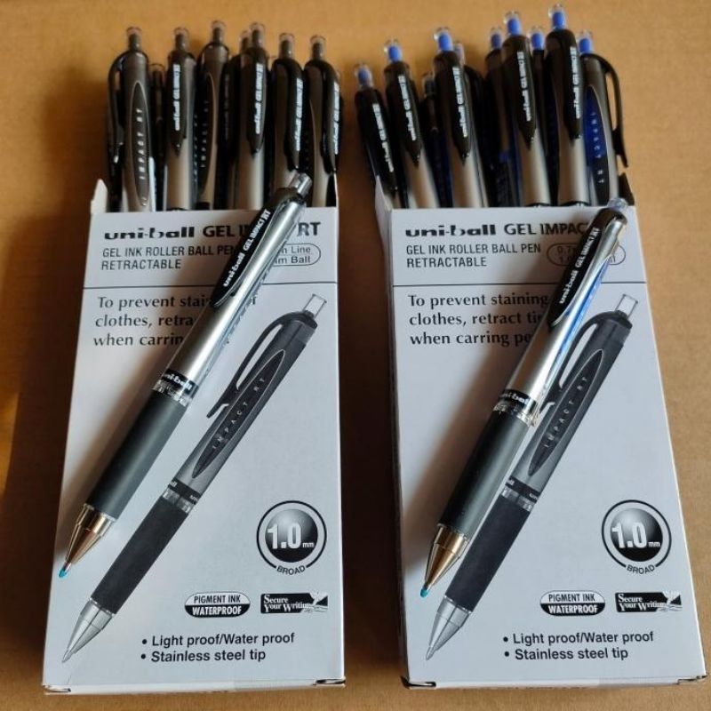 

Pulpen Uni Ball Gel Impact RT UMN 152 S 1.0 mm Water proof / Anti Luntur