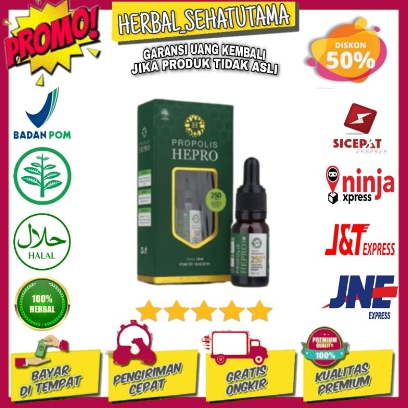 PROPOLIS HEPRO TRIGONA ORIGINAL obat atasi batuk dan sesak nafas - PROPOLIS HEPRO ASLI PROPOLIS HEPR