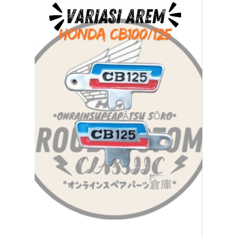 katengkas Honda cb100/125 Variasi arem Honda cb100/125 pemanis arem psp