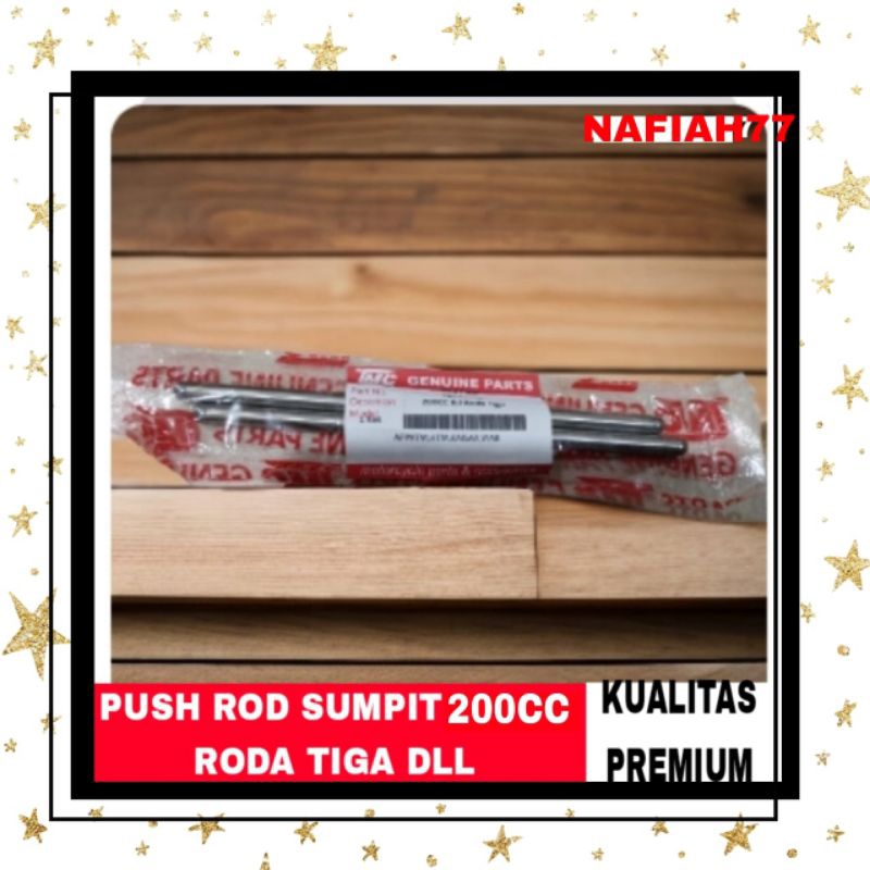 (KUALITAS PREMIUM) PUSH ROAD 200CC PUSROD 200CC SUMPIT 200CC PUSROAD 200CC PUSROT 200CC PUSH ROAD 20