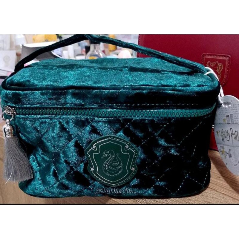 (READY NOW) Harry Potter x Miniso |barrel bag slytherin green| golden snitch| tumbler stainless blac