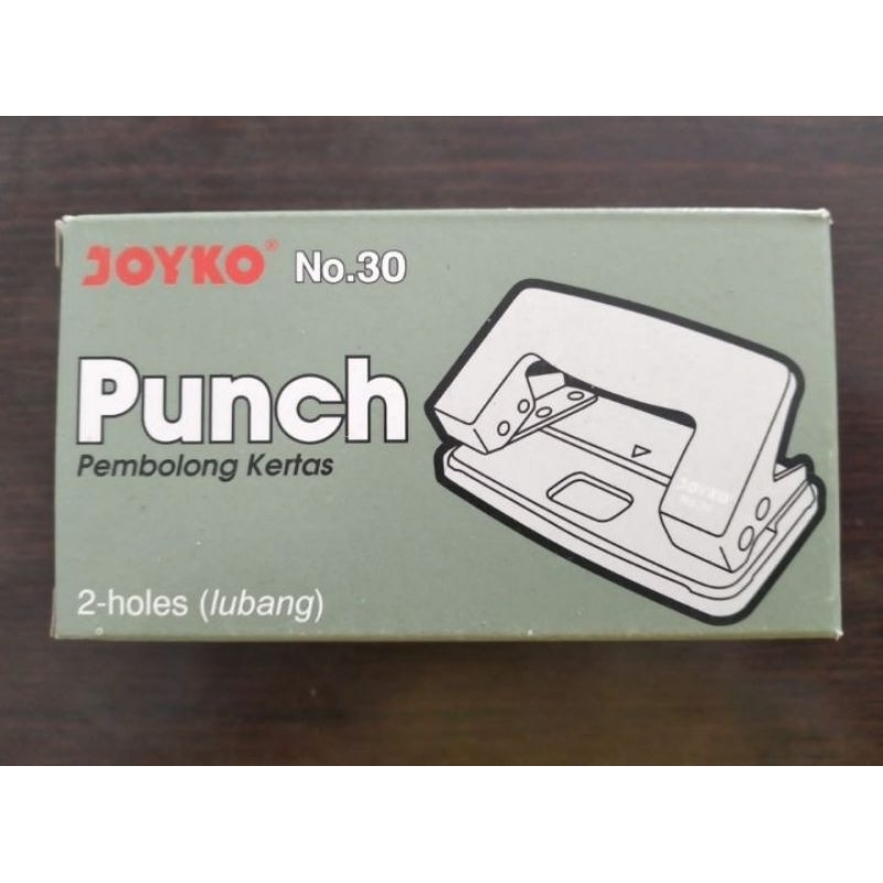 

Joyko No.30 Punch - Pembolong Kertas 2 Lubang