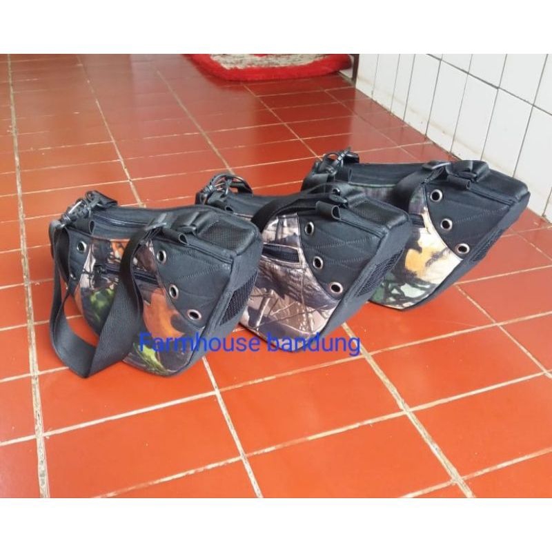 RK TAS AYAM HUTAN PIKAT LORENG/TAS PIKAT AYAM MOTIF LORENG/CAMO