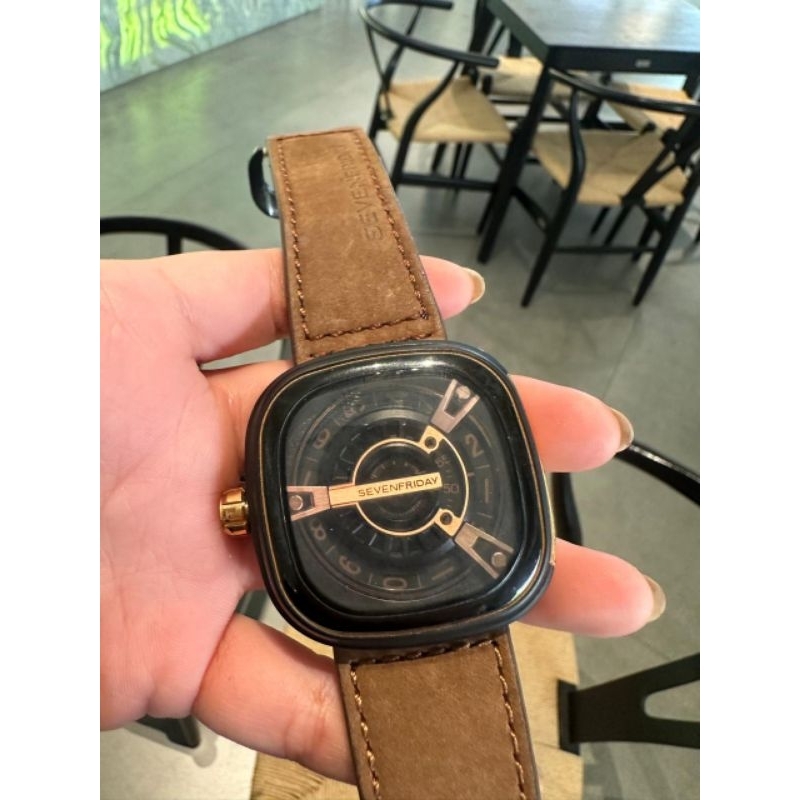 Preloved jam tangan pria Seven Friday M2/02 C0476 original 100%