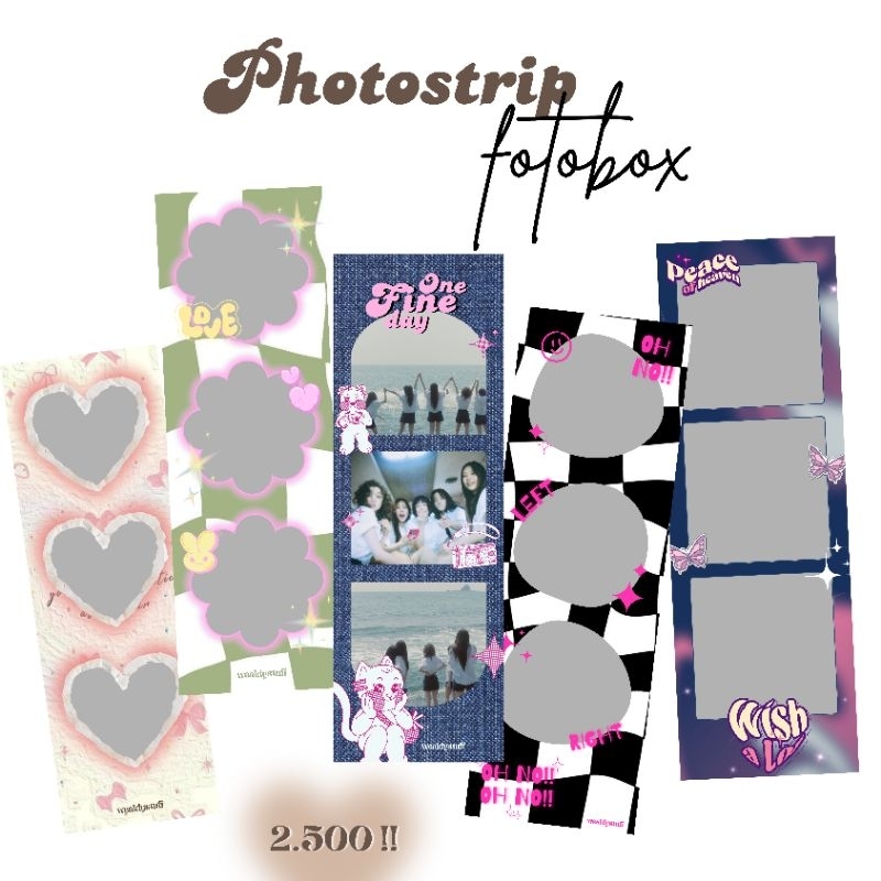 .✦ Photostrip Custom ── cetak photostrip ala ala Fotobox