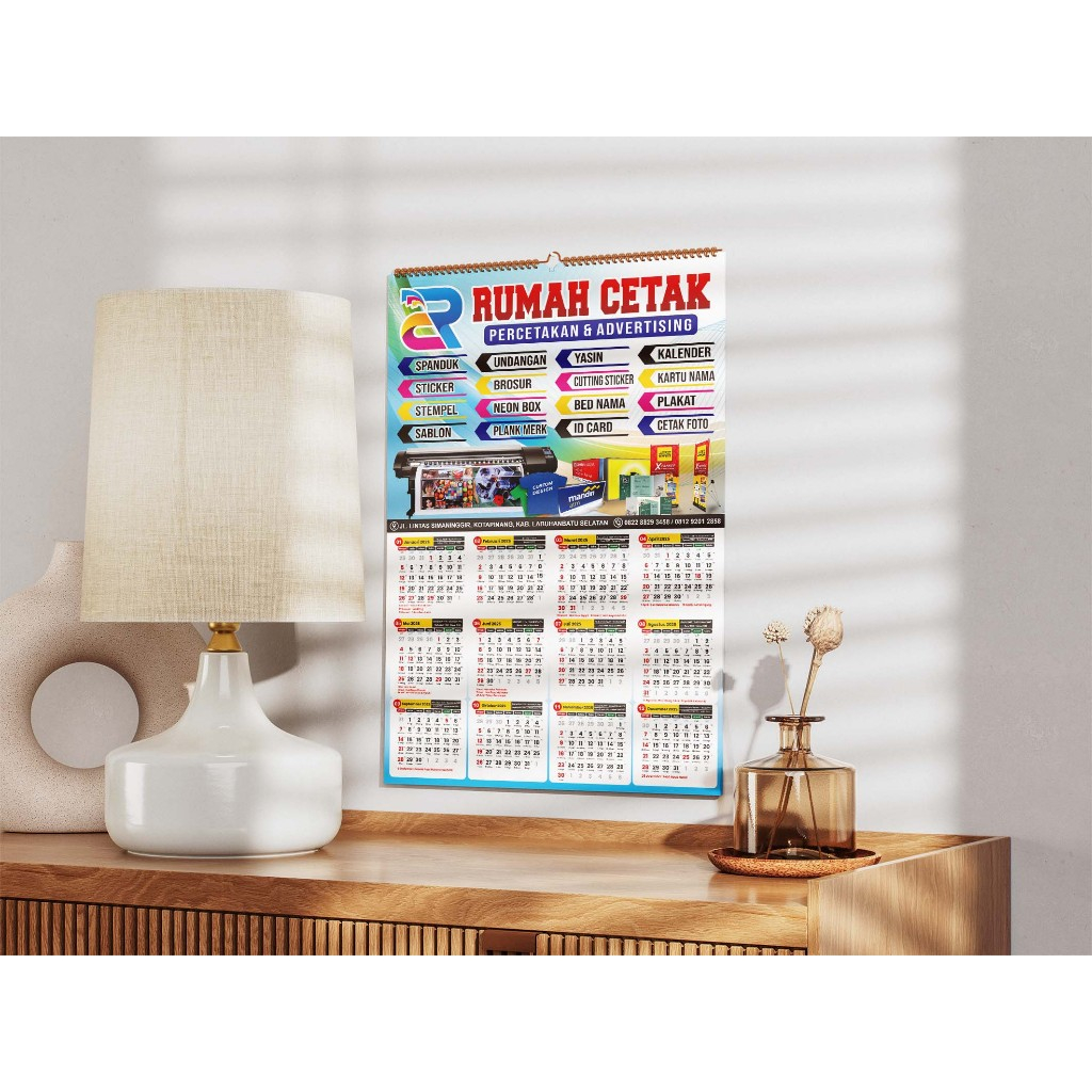 

KALENDER 2025 BISA PAKAI FOTO SENDIRI UKURAN A3+