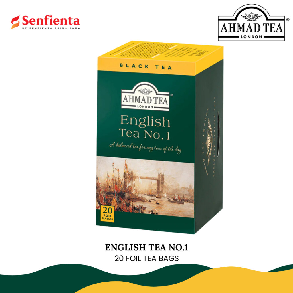 

Ahmad Tea English Tea No.1 Black Tea 20's - 40 gr