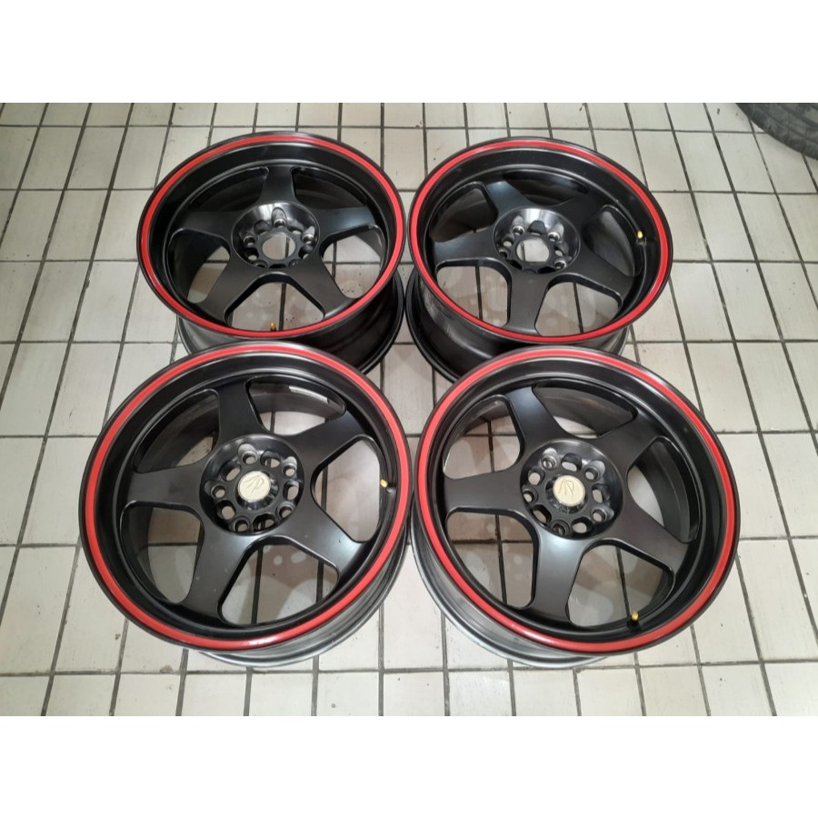 VELG MOBIL SECOND HSR SPOON RING 17 LEBAR 7,5 PCD 5X114,3 ET 40