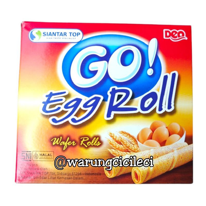 

GO! EGG ROLL - SIANTAR TOP isi 24pcs ( 1 BOX )