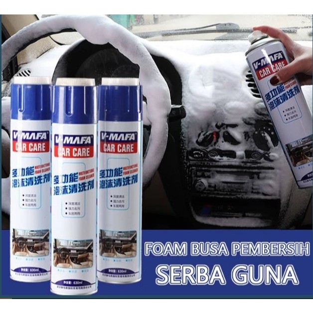 Foam Cleaner Multifungsi/V MAFA CAR CARE/Pembersih interior mobil/Multifunctional foam cleaner/Car f