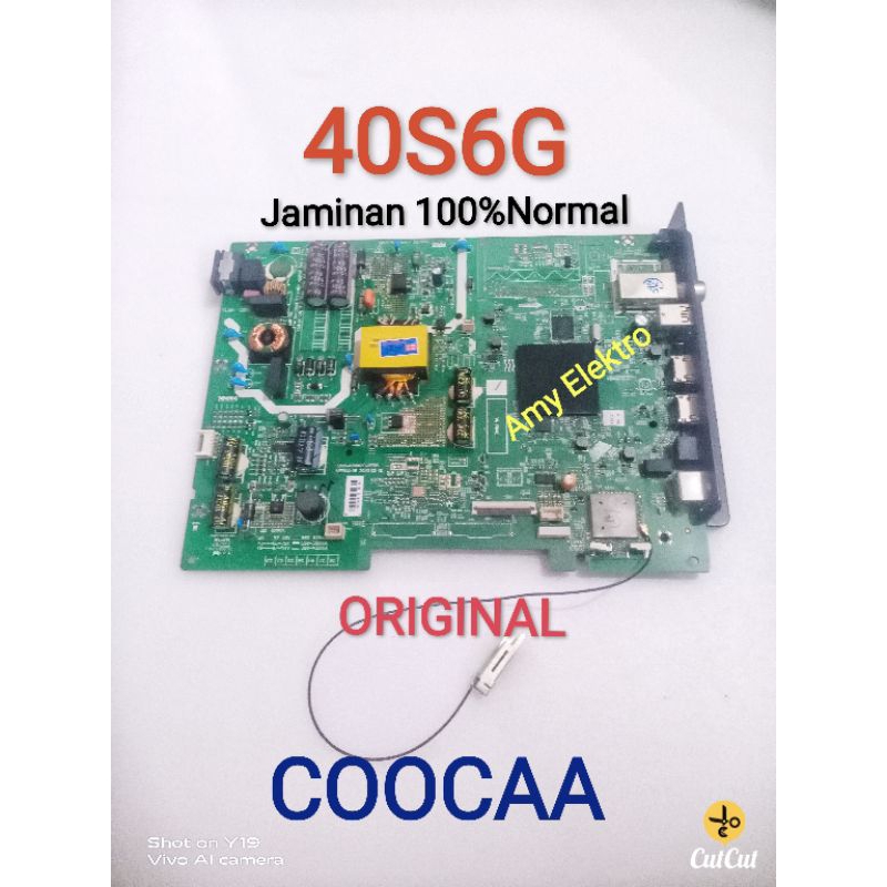 MB Mainboard Motherboard Mobo Modul Mb Coocaa COOCAA 40S6G 40s6g