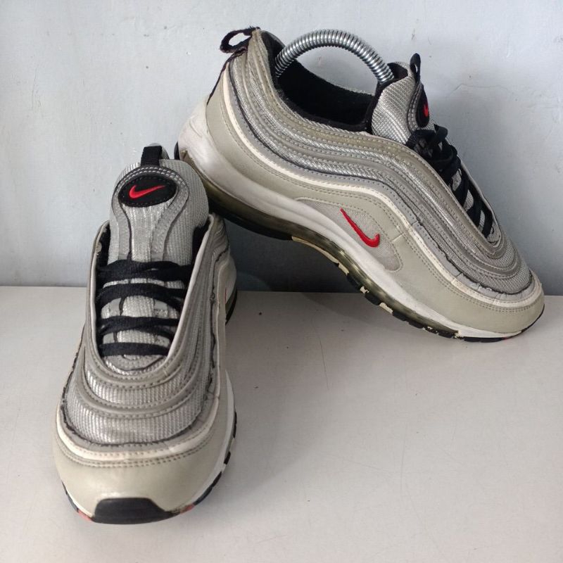 Sepatu Airmax 97 Silver Second