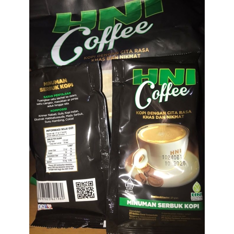 

HNI Coffee (Per Sacheet)