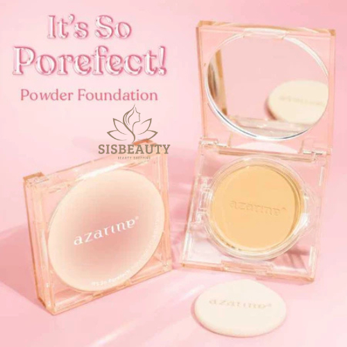Powder Foundation Bedak Padat Perias Wajah Penyamar Pori Pori Kulit Muka Beauty Make Up Bedak Padat 