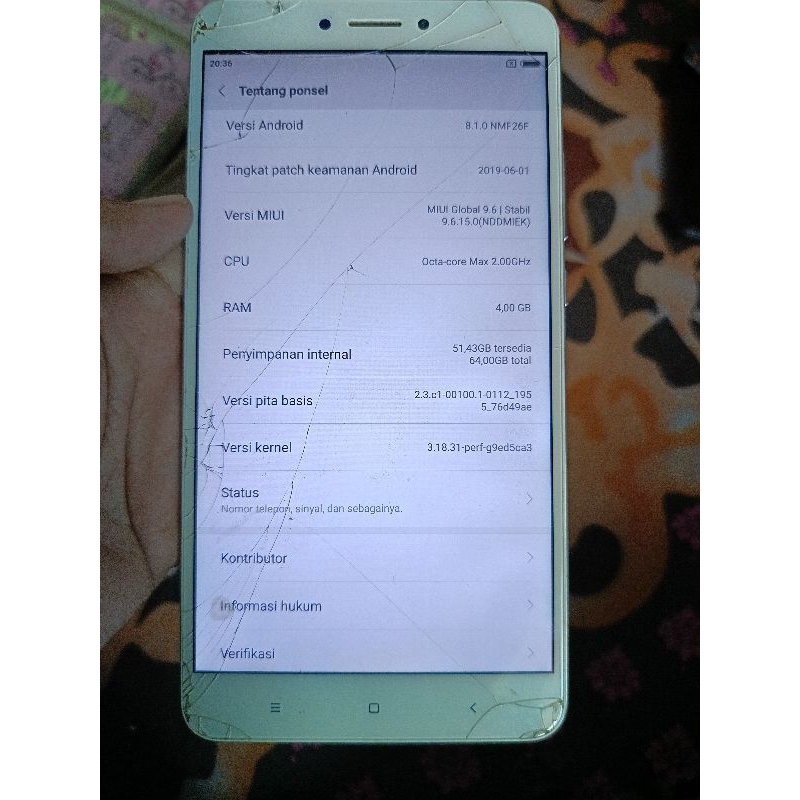 mesin Xiaomi mi max 2 test normal