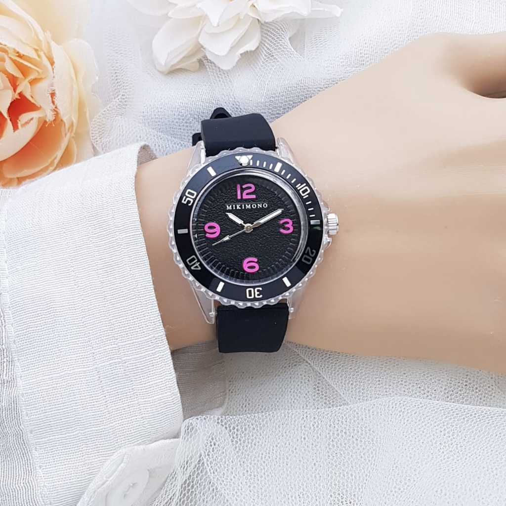 ( BISA COD ) dm 34mm JAM TANGAN WANITA MIKIMONO ORIGINAL MM-1425