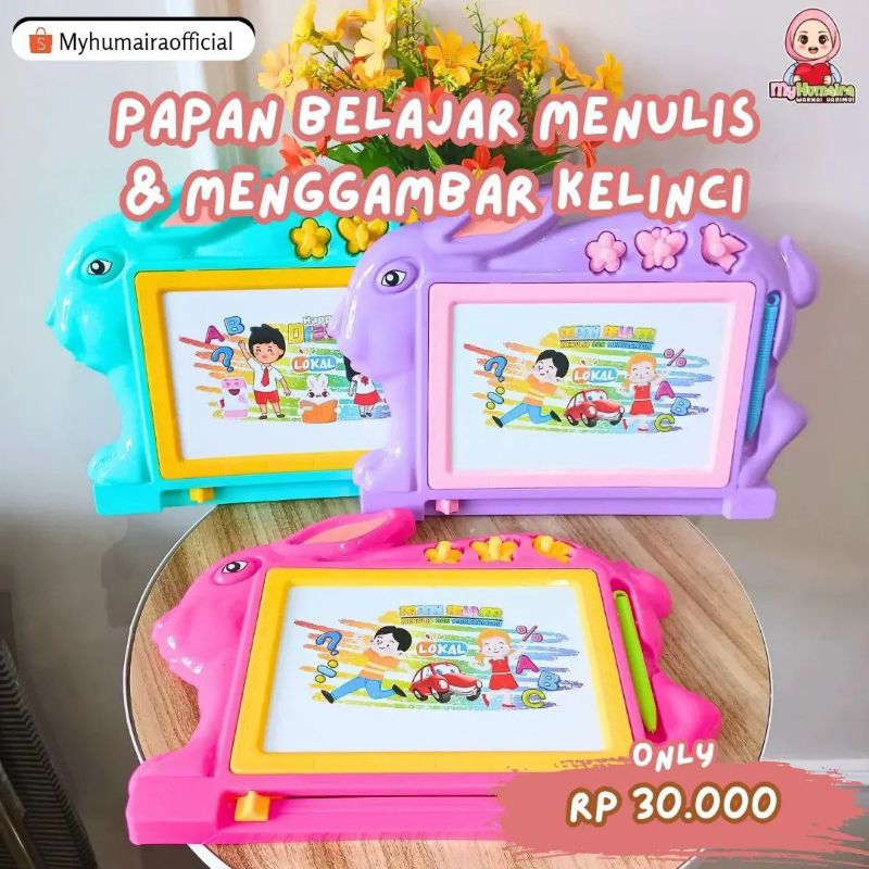 

[TENGGARONG] PAPAN BELAJAR MENULIS & MENGGAMBAR KELINCI