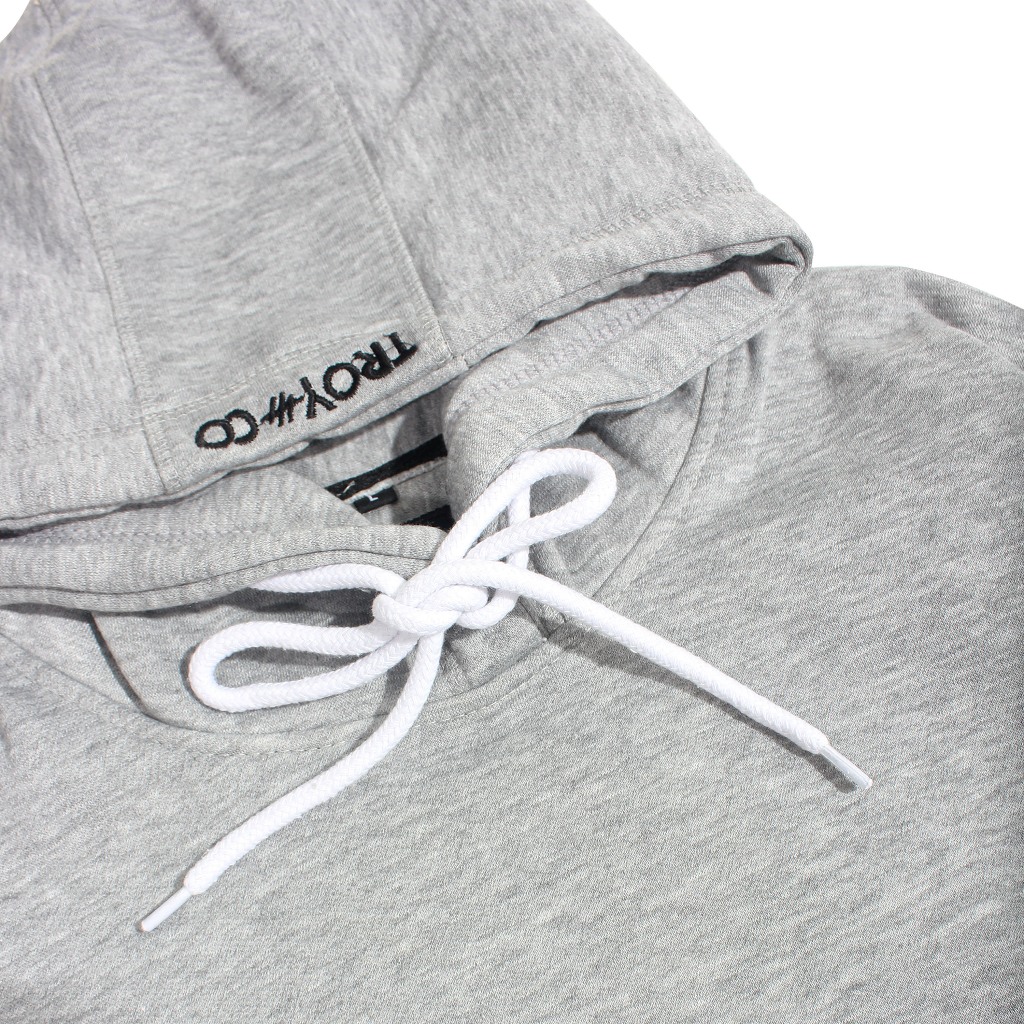 Troy Company Sweater Hoodie Misty Stay Busy - Hoodie Pria Abu Misty KH 2831