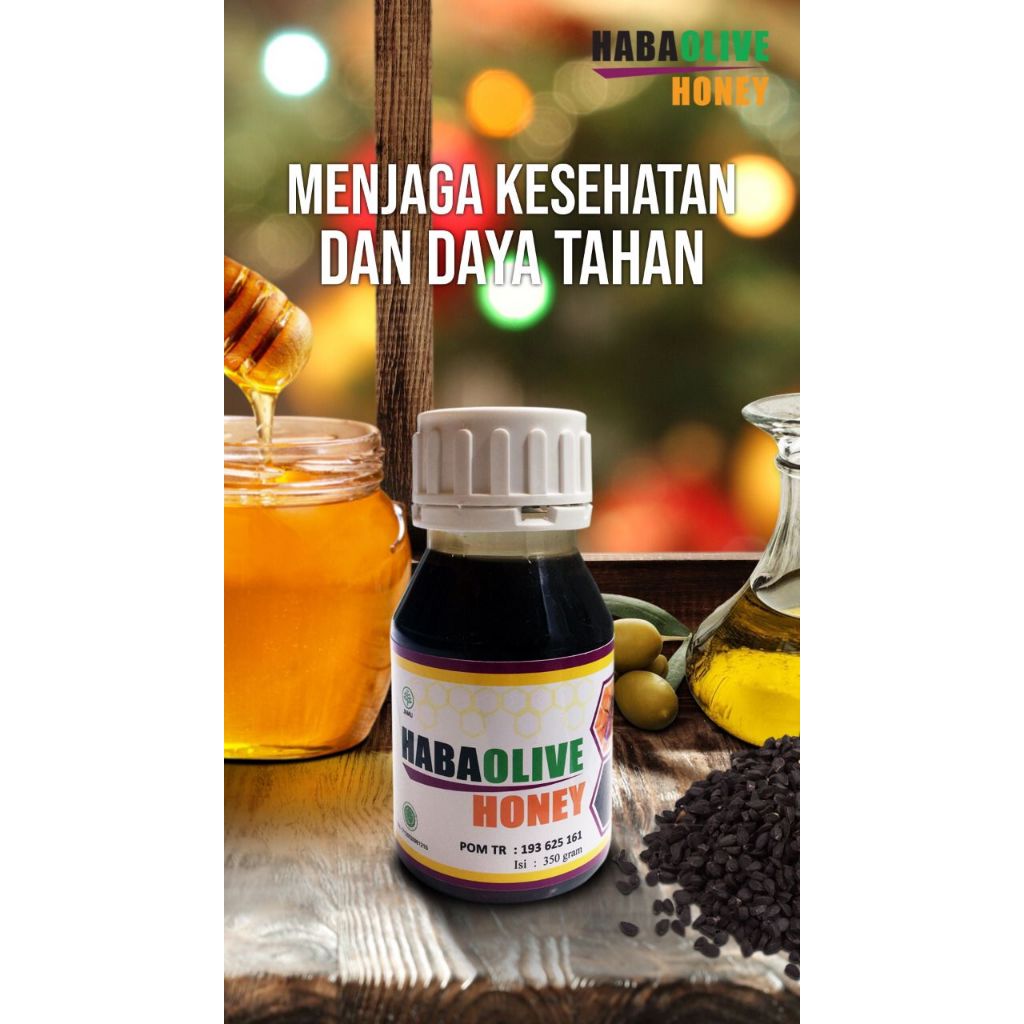 

Habaolive Honey 350 Gram Madu sehat produk HW