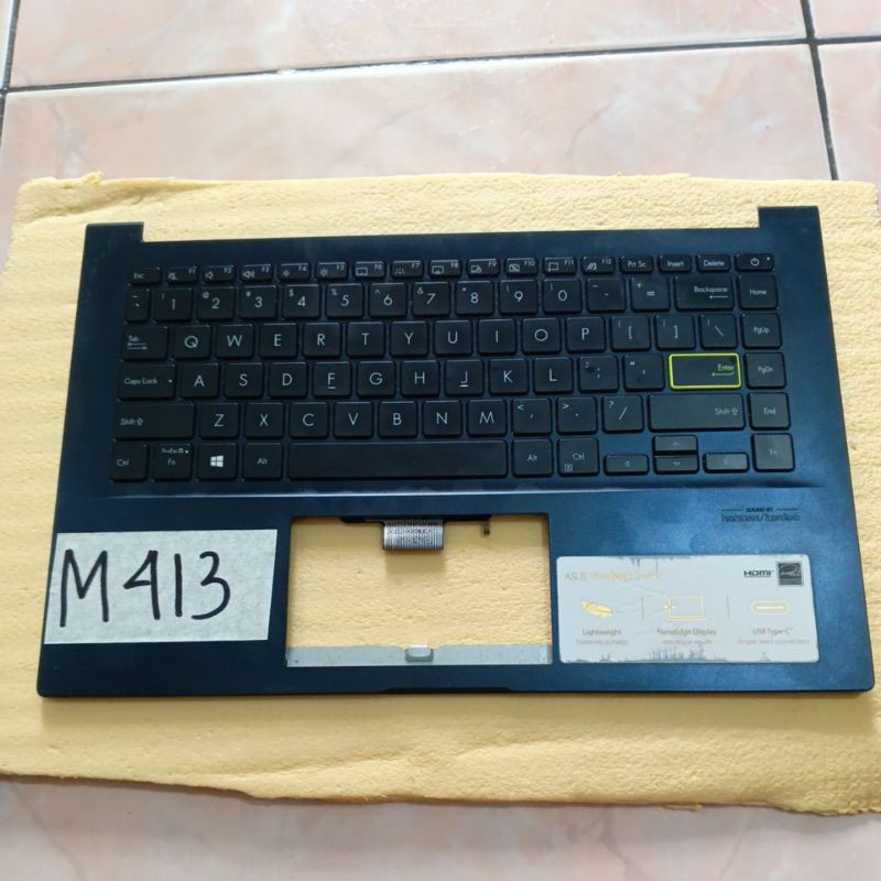 Casing Palmrest Keyboard Asus VivoBook M413 M413I M413IA X421 X413 A413