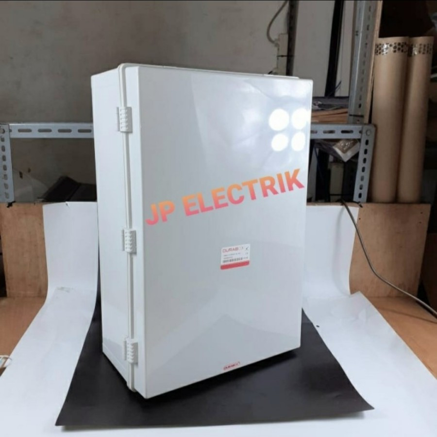 Durabox Junction Box/Box Panel Plastik ABS 400x600x220 + Baseplate